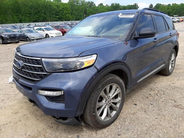 Photo 2 from auction – 2021 FORD EXPLORER X with VIN 1FMSK8DH5MGA27592