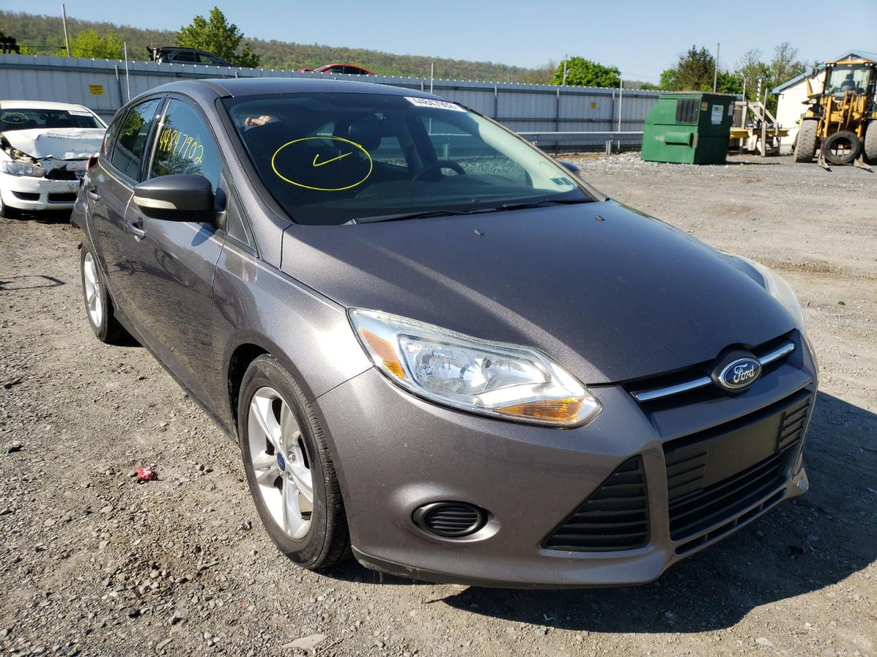 FORD FOCUS SE 2014 with VIN 1FADP3K22EL309011 - Photo from auction