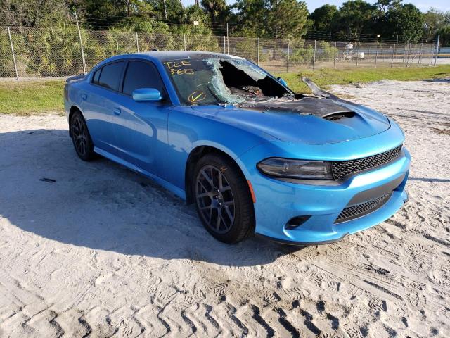 DODGE CHARGER R/ 2019 with VIN 2C3CDXCT1KH682003 - Photo from auction