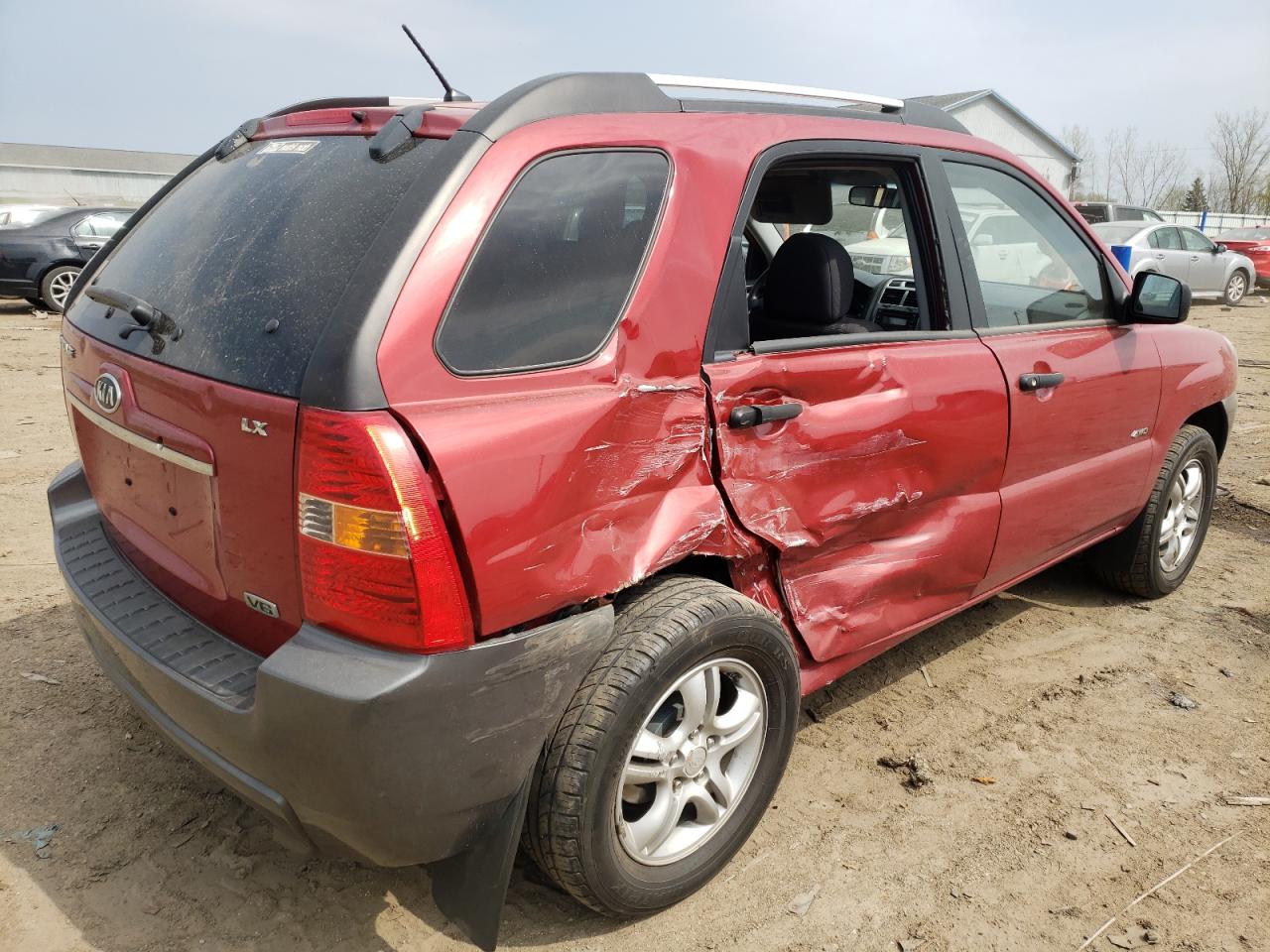 Photo 4 from auction – 2008 KIA SPORTAGE E with VIN KNDJE723687453340