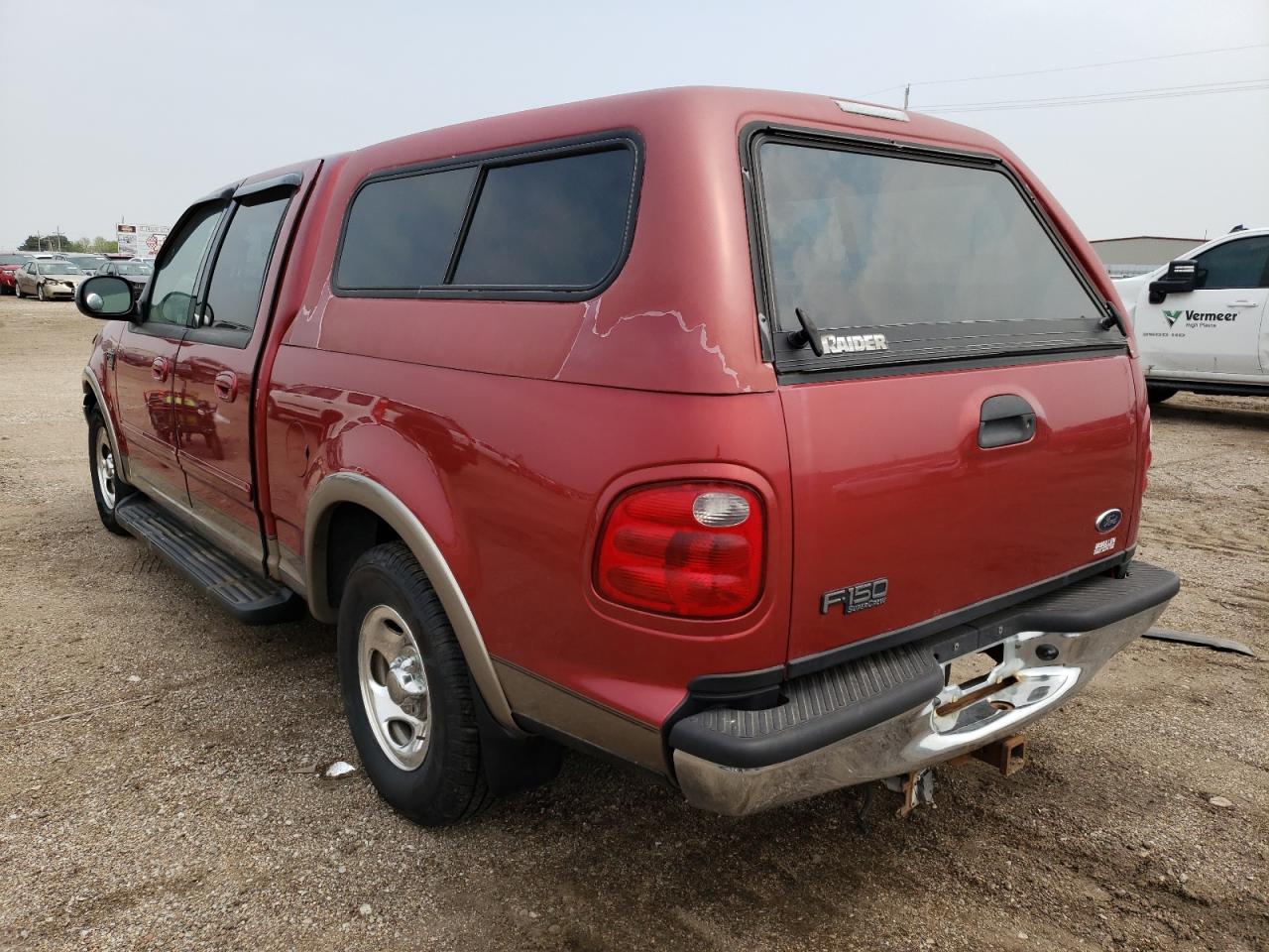Photo 3 from auction – 2002 FORD F150 SUPER with VIN 1FTRW07692KB47585