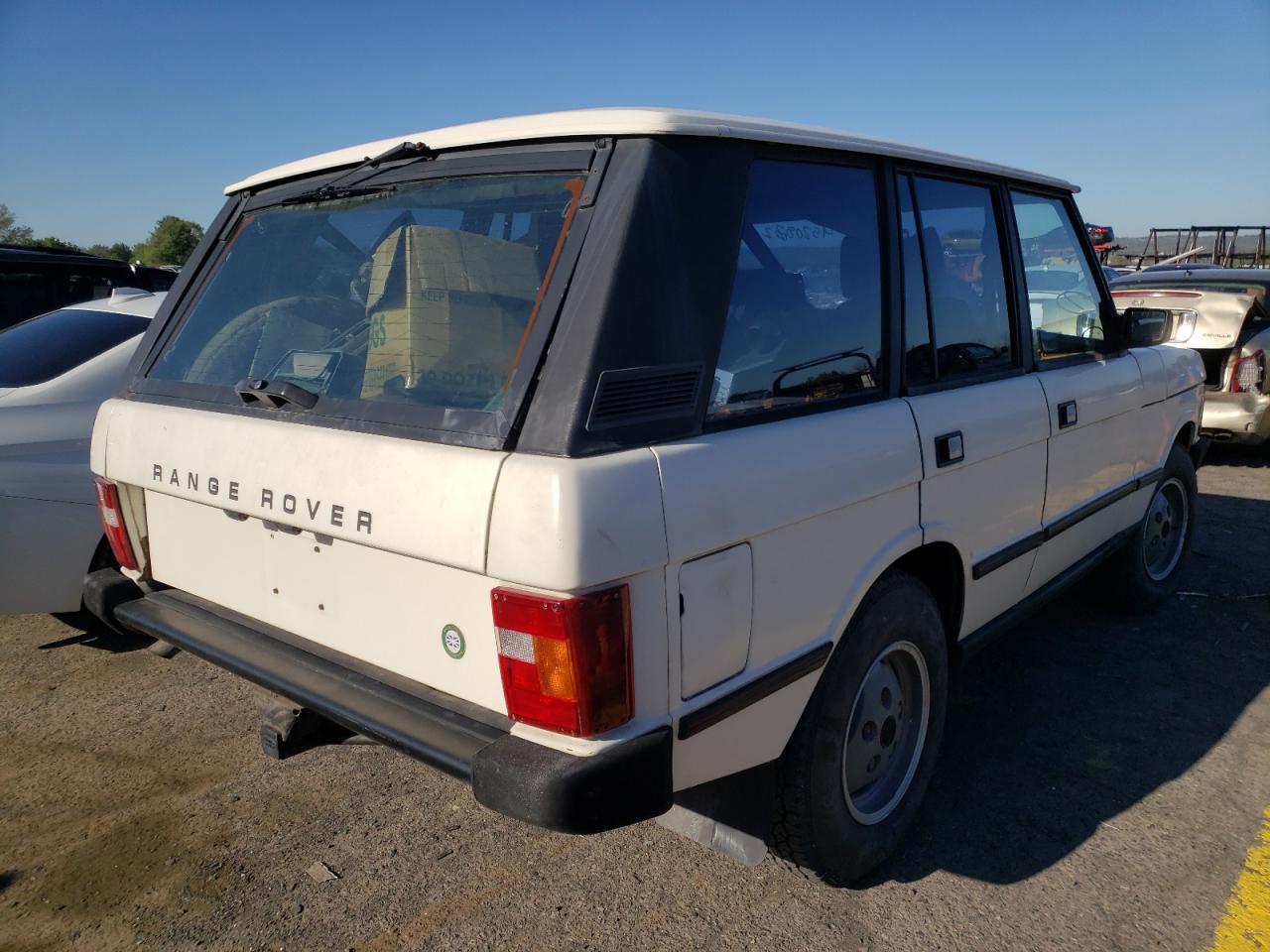 Photo 4 from auction – 1990 LAND ROVER RANGE ROVE with VIN SALHV1244LA407580
