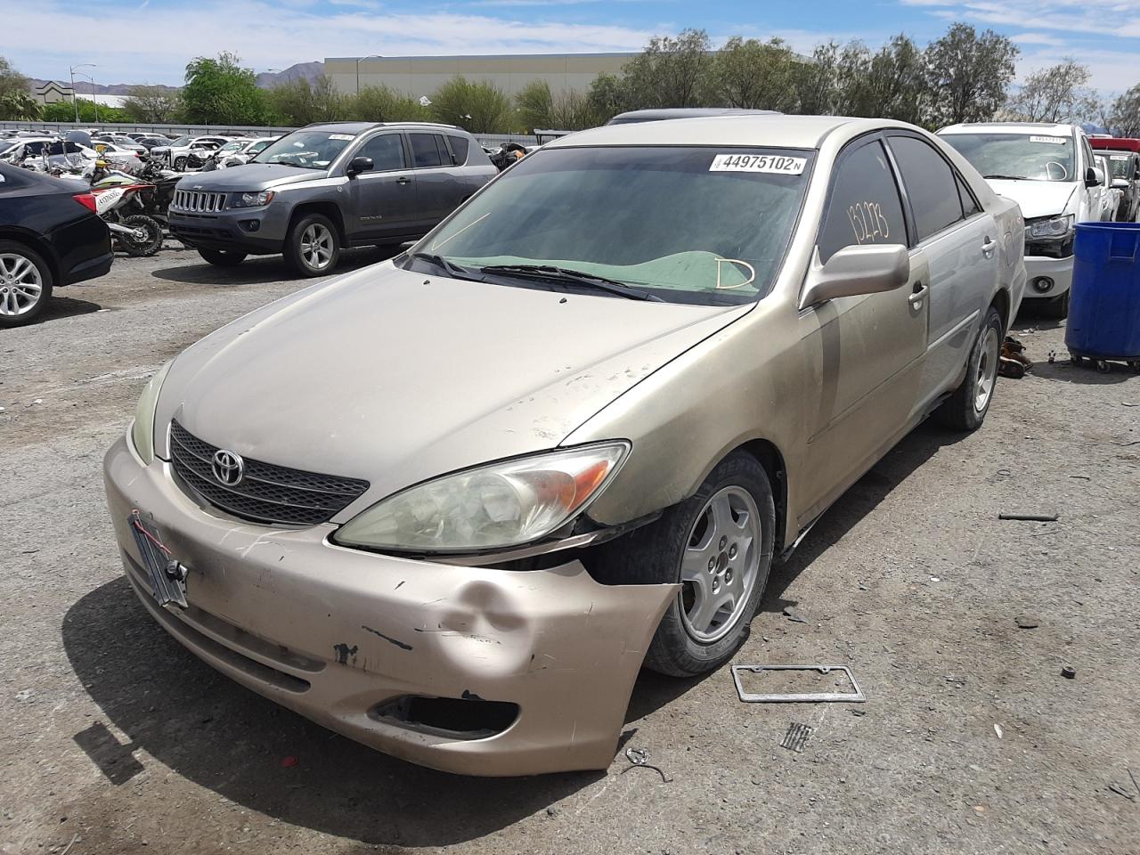 Photo 2 from auction – 2002 TOYOTA CAMRY LE with VIN 4T1BF32K92U522950