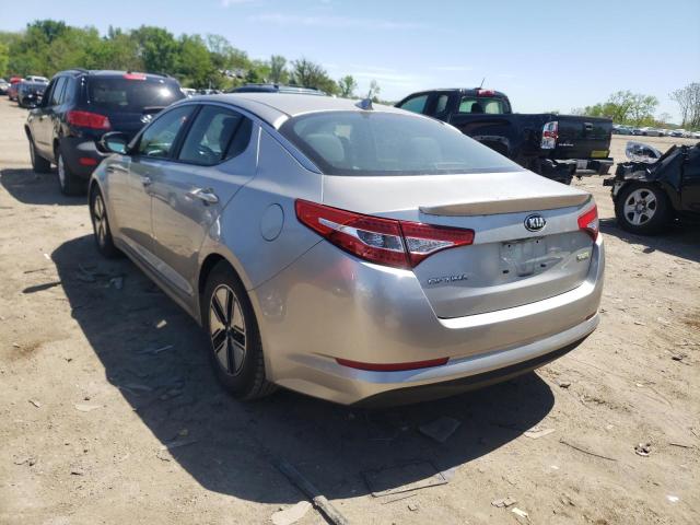 Photo 3 from auction – 2013 KIA OPTIMA HYB with VIN KNAGM4AD4D5056699
