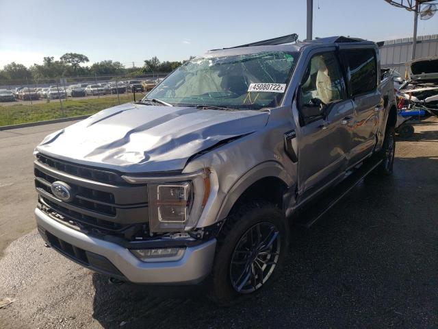 Photo 2 from auction – 2021 FORD F150 SUPER with VIN 1FTFW1ED0MFC92245