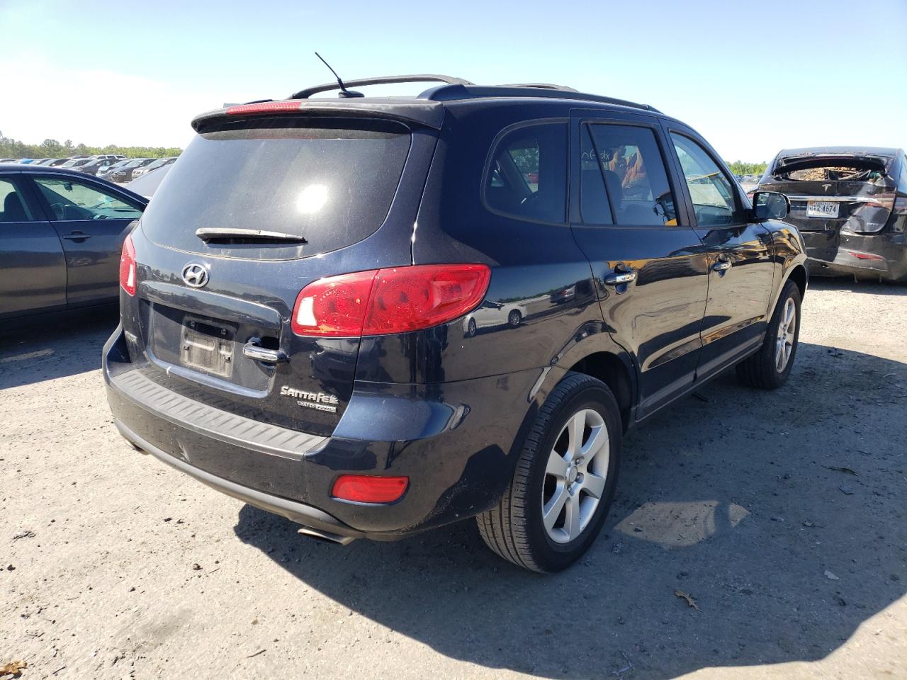 Photo 4 from auction – 2008 HYUNDAI SANTA FE S with VIN 5NMSH73E88H181748