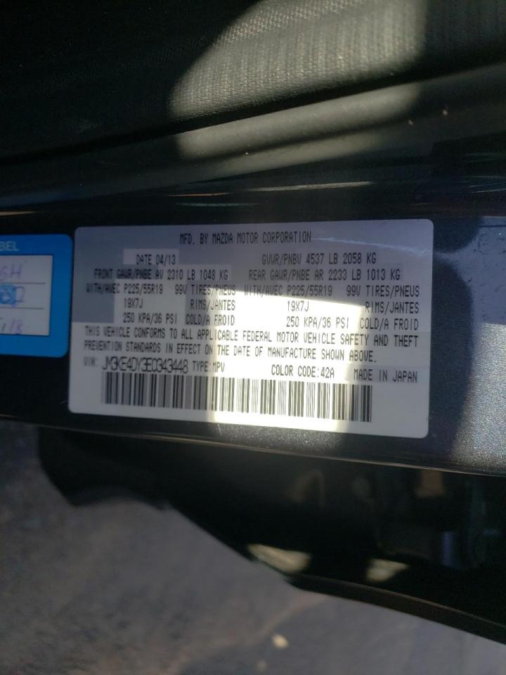 Photo 10 from auction – 2014 MAZDA CX-5 GT with VIN JM3KE4DY3E0343448