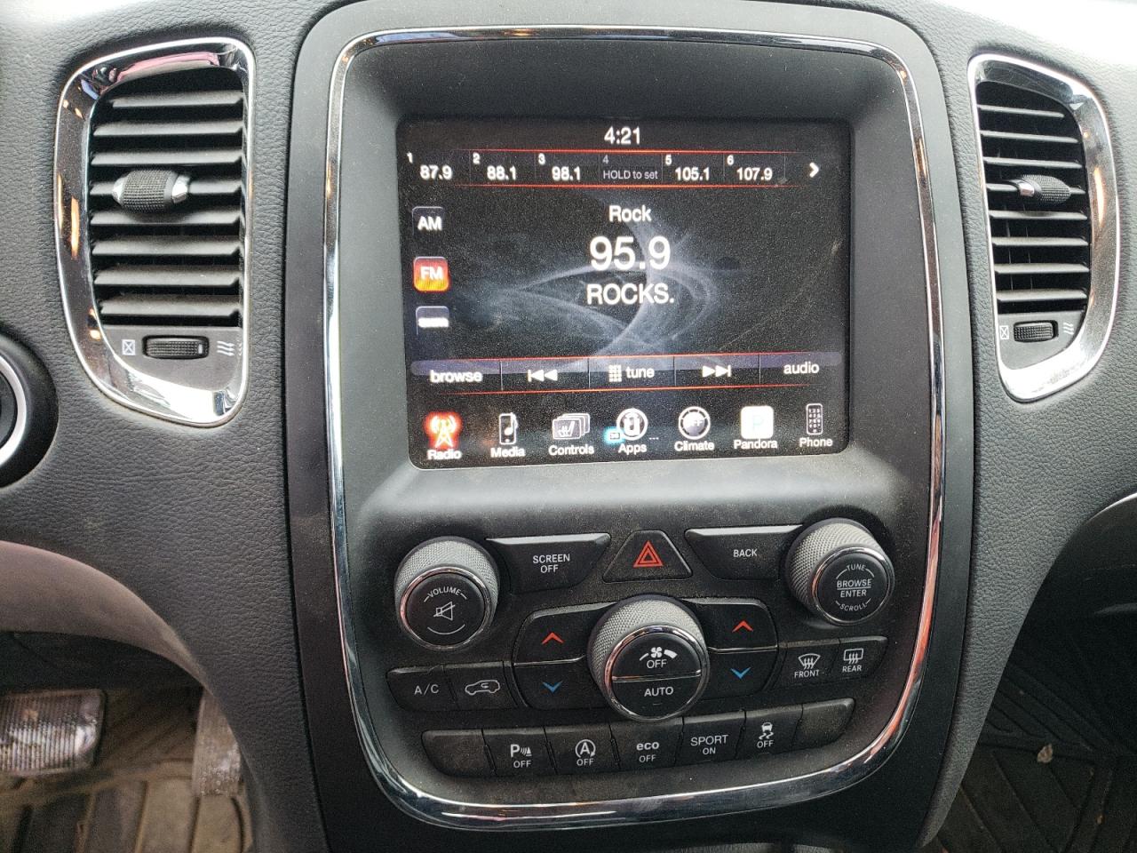 Photo 20 from auction – 2016 DODGE DURANGO SX with VIN 1C4RDJAG4GC485913
