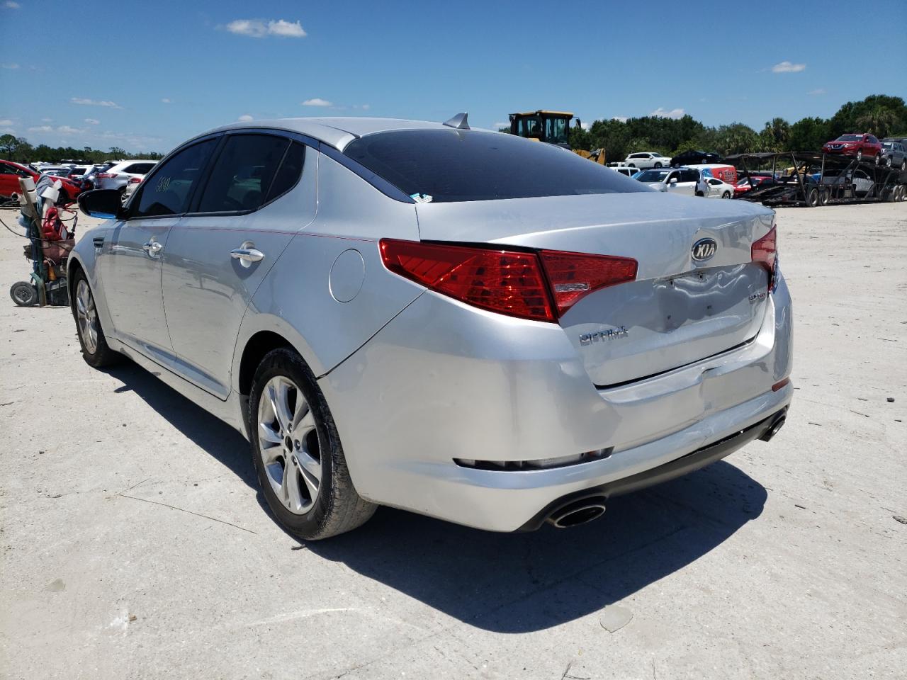 Photo 3 from auction – 2013 KIA OPTIMA EX with VIN 5XXGN4A79DG154780