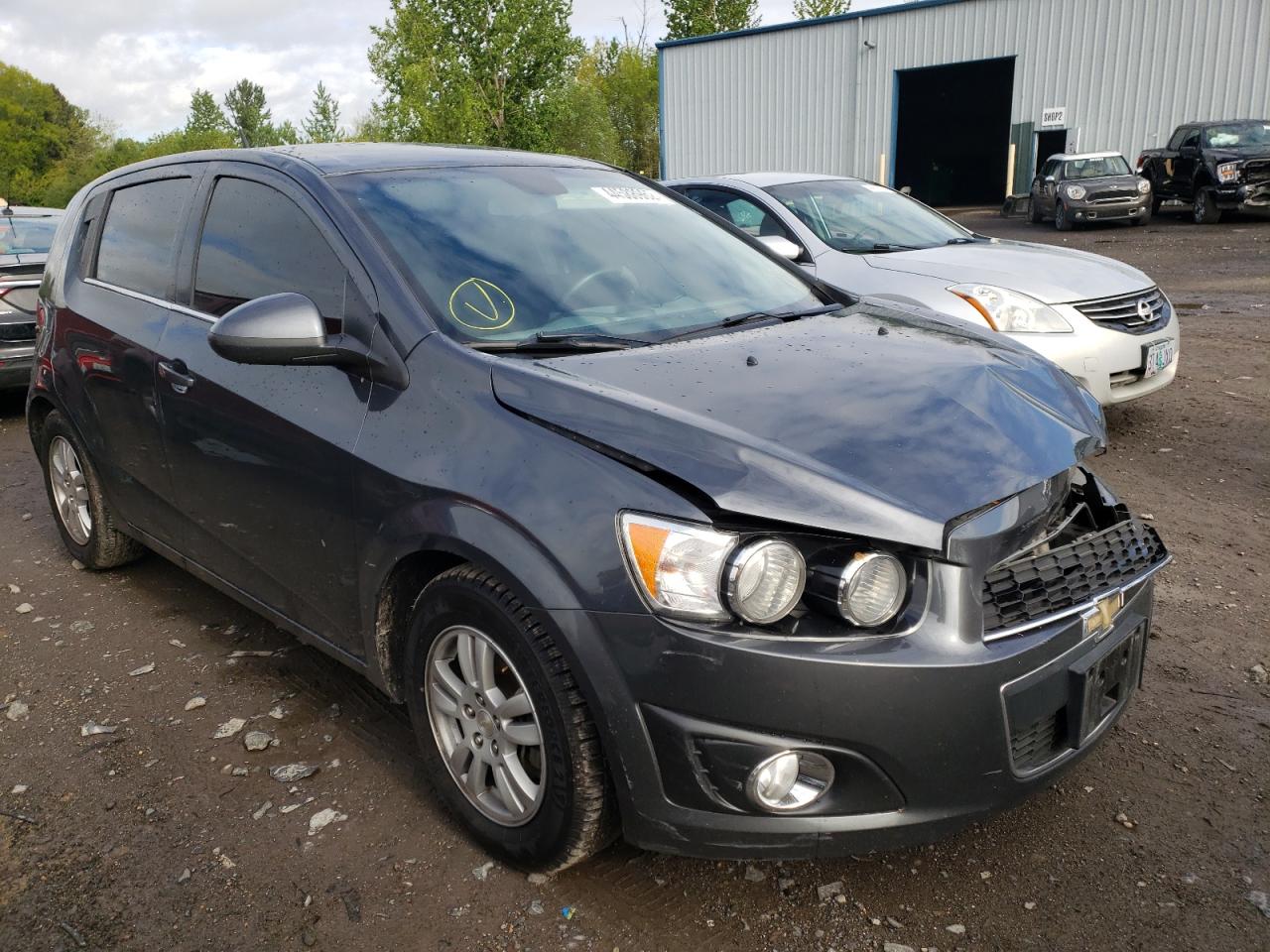 CHEVROLET SONIC LT 2012 with VIN 1G1JD6SB9C4192728 - Photo from auction