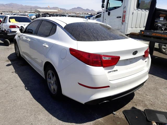 Photo 3 from auction – 2015 KIA OPTIMA LX with VIN KNAGM4A71F5633329