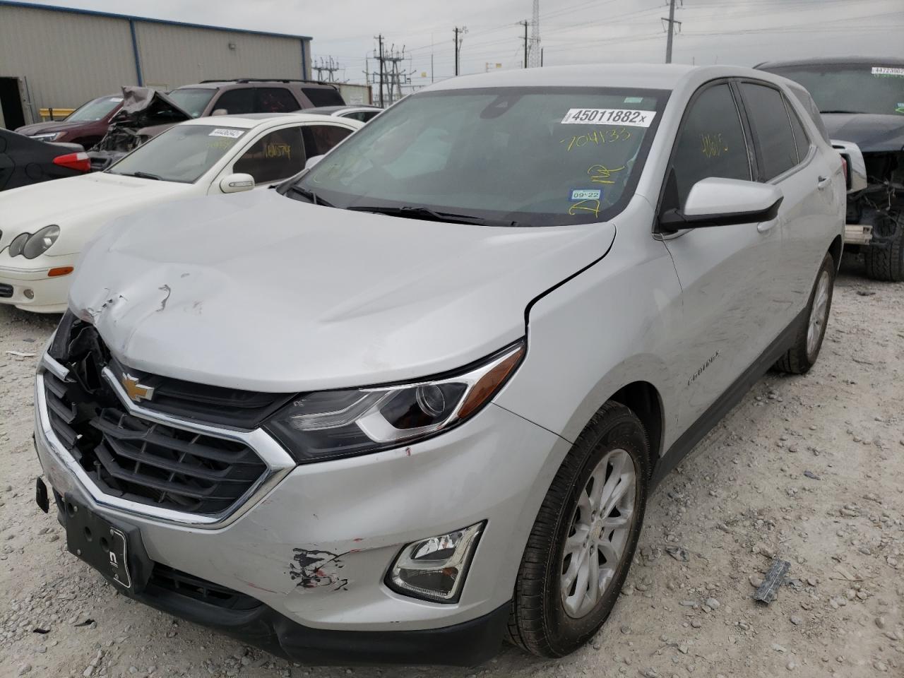 Photo 2 from auction – 2020 CHEVROLET EQUINOX LT with VIN 3GNAXKEV3LS704133