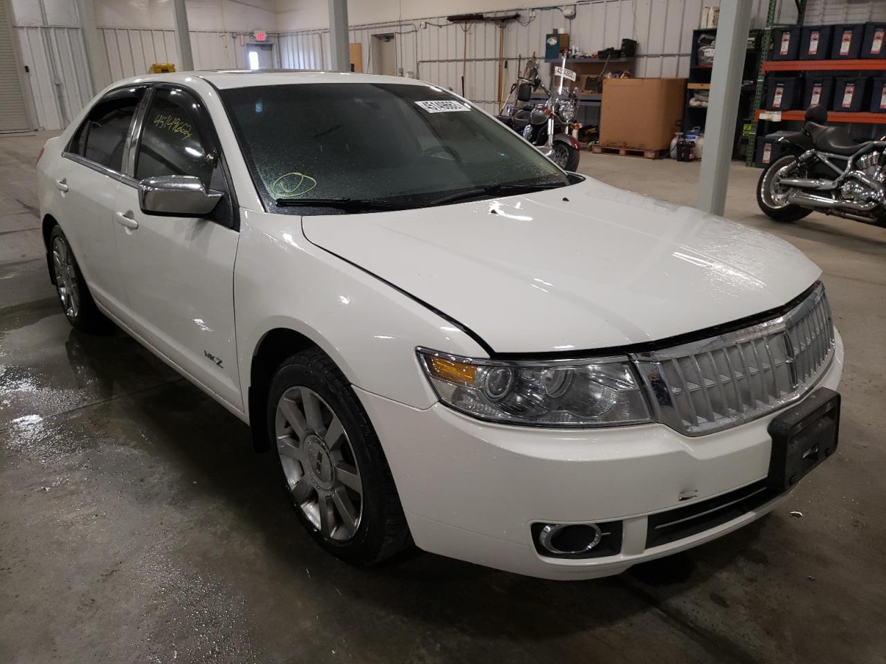 LINCOLN MKZ 2008 with VIN 3LNHM26T48R658786 - Photo from auction