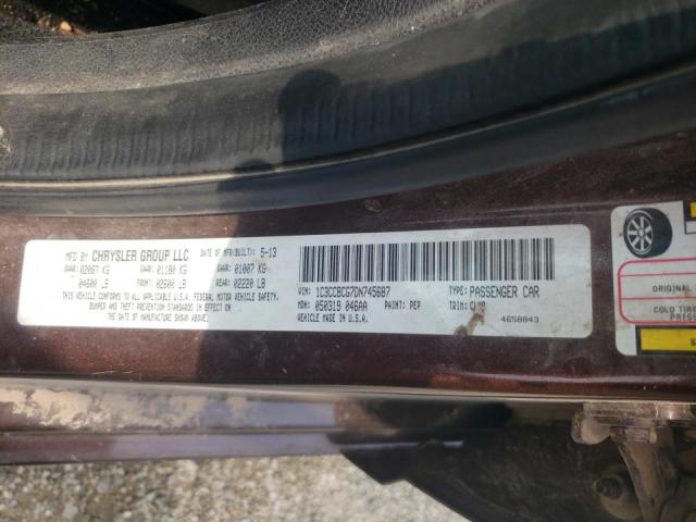 Photo 10 from auction – 2013 CHRYSLER 200 LIMITE with VIN 1C3CCBCG7DN745687