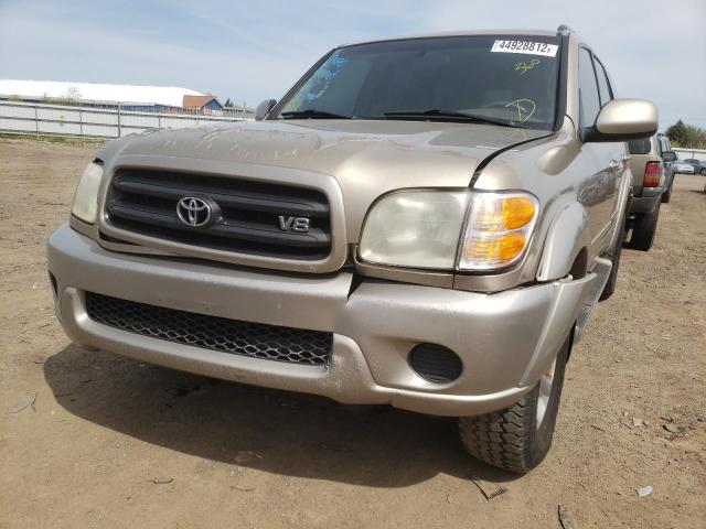 Photo 9 from auction – 2001 TOYOTA SEQUOIA SR with VIN 5TDBT44A01S025893