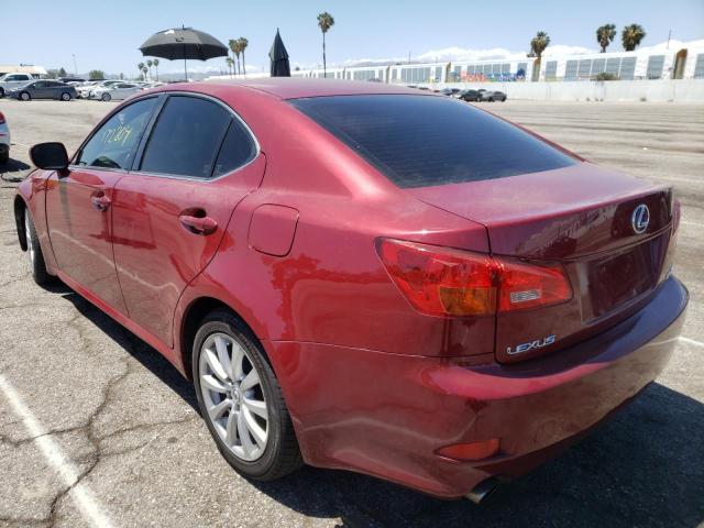Photo 3 from auction – 2006 LEXUS IS 250 with VIN JTHBK262562010008