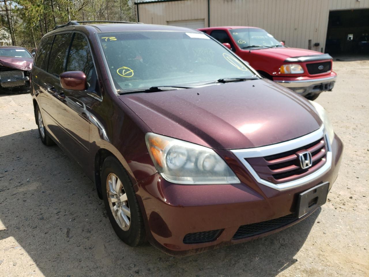 Photo 14 from auction – 2008 HONDA ODYSSEY EX with VIN 5FNRL38738B406613