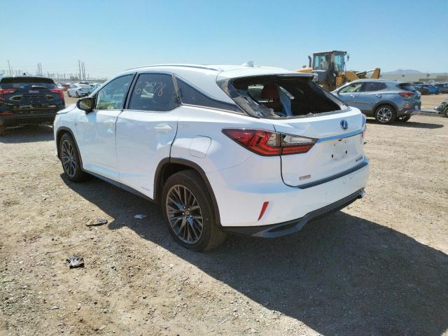 Photo 3 from auction – 2017 LEXUS RX 450H BA with VIN 2T2BGMCAXHC014209