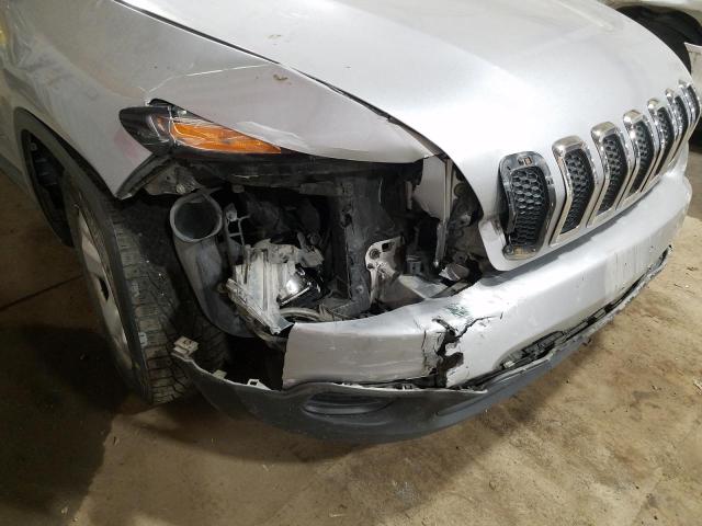Photo 9 from auction – 2016 JEEP CHEROKEE S with VIN 1C4PJMAS7GW337937