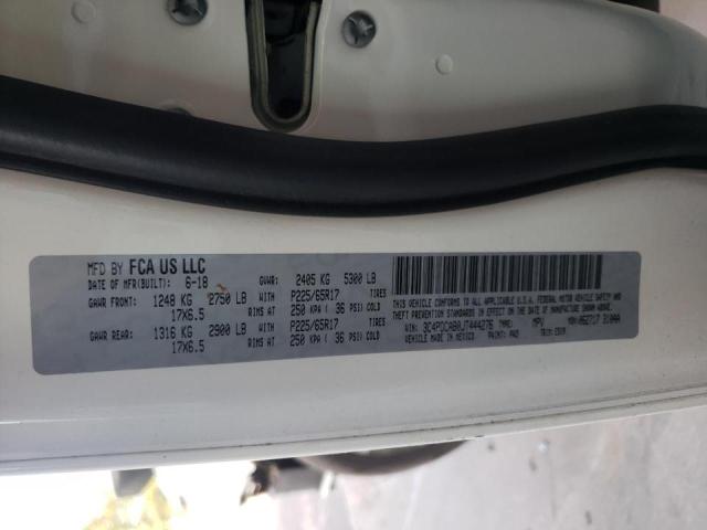 Photo 10 from auction – 2018 DODGE JOURNEY SE with VIN 3C4PDCAB0JT444276