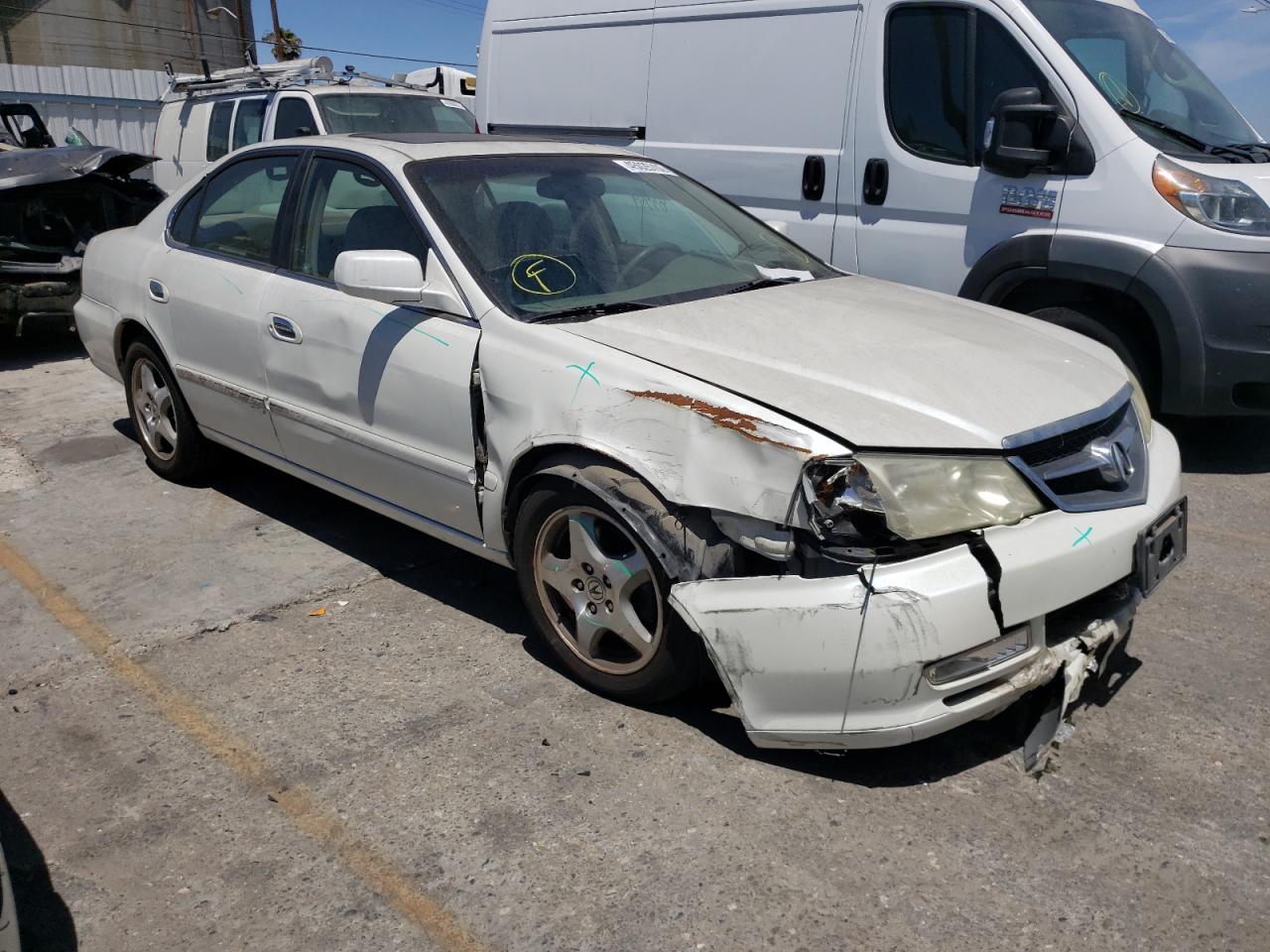ACURA 3.2TL 2002 with VIN 19UUA56772A059688 - Photo from auction