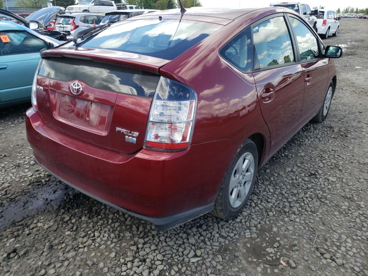 Photo 4 from auction – 2005 TOYOTA PRIUS with VIN JTDKB20U953084259
