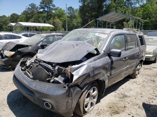 Photo 2 from auction – 2013 HONDA PILOT EXLN with VIN 5FNYF4H77DB061038