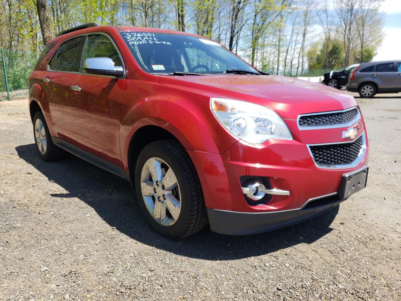 CHEVROLET EQUINOX LT 2014 with VIN 1GNFLGEK8EZ128730 - Photo from auction
