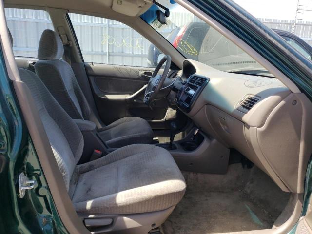 Photo 5 from auction – 2000 HONDA CIVIC BASE with VIN 2HGEJ6617YH543747