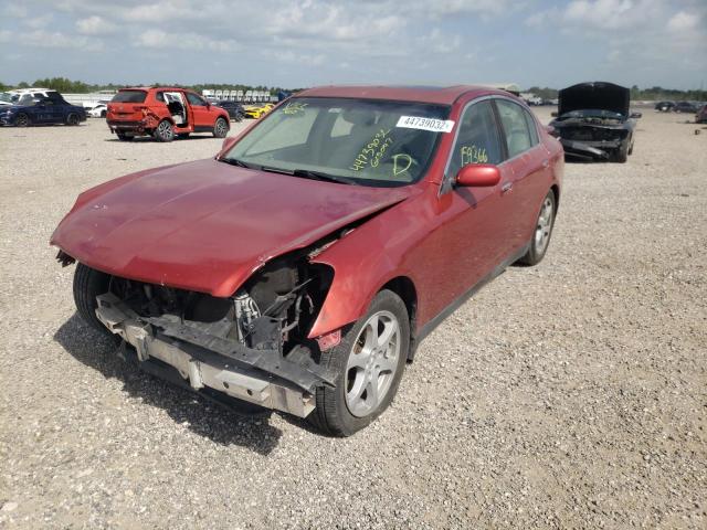 Photo 2 from auction – 2004 INFINITI G35 with VIN JNKCV51E94M615097
