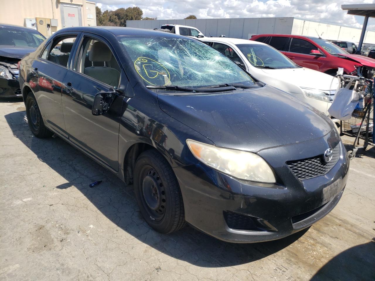 TOYOTA COROLLA BA 2009 with VIN JTDBL40E49J013425 - Photo from auction