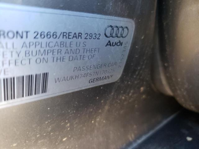 Photo 10 from auction – 2007 AUDI A6 AVANT Q with VIN WAUKH74F57N170325