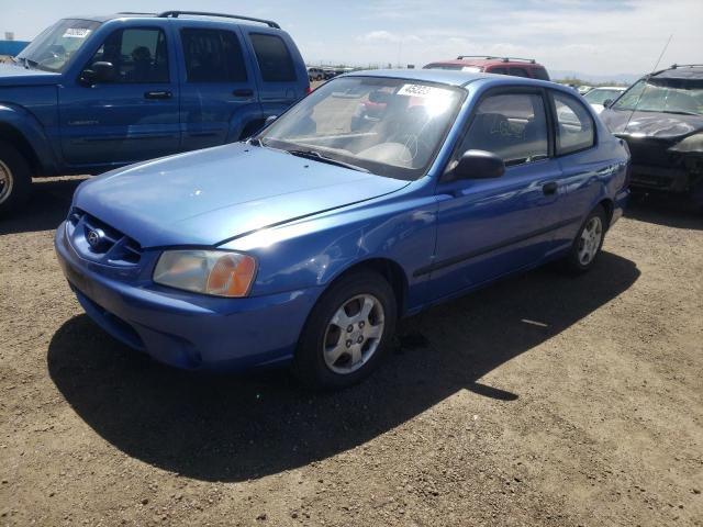 Photo 2 from auction – 2002 HYUNDAI ACCENT with VIN KMHCF35G32U165681