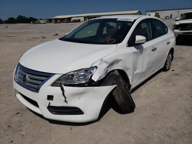 Photo 2 from auction – 2015 NISSAN SENTRA S with VIN 3N1AB7AP8FY229952