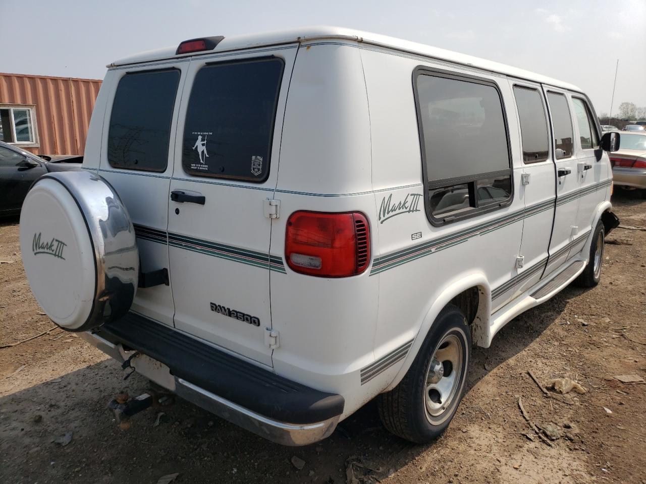 Photo 4 from auction – 1997 DODGE RAM VAN B2 with VIN 2B6HB21Y7VK547788