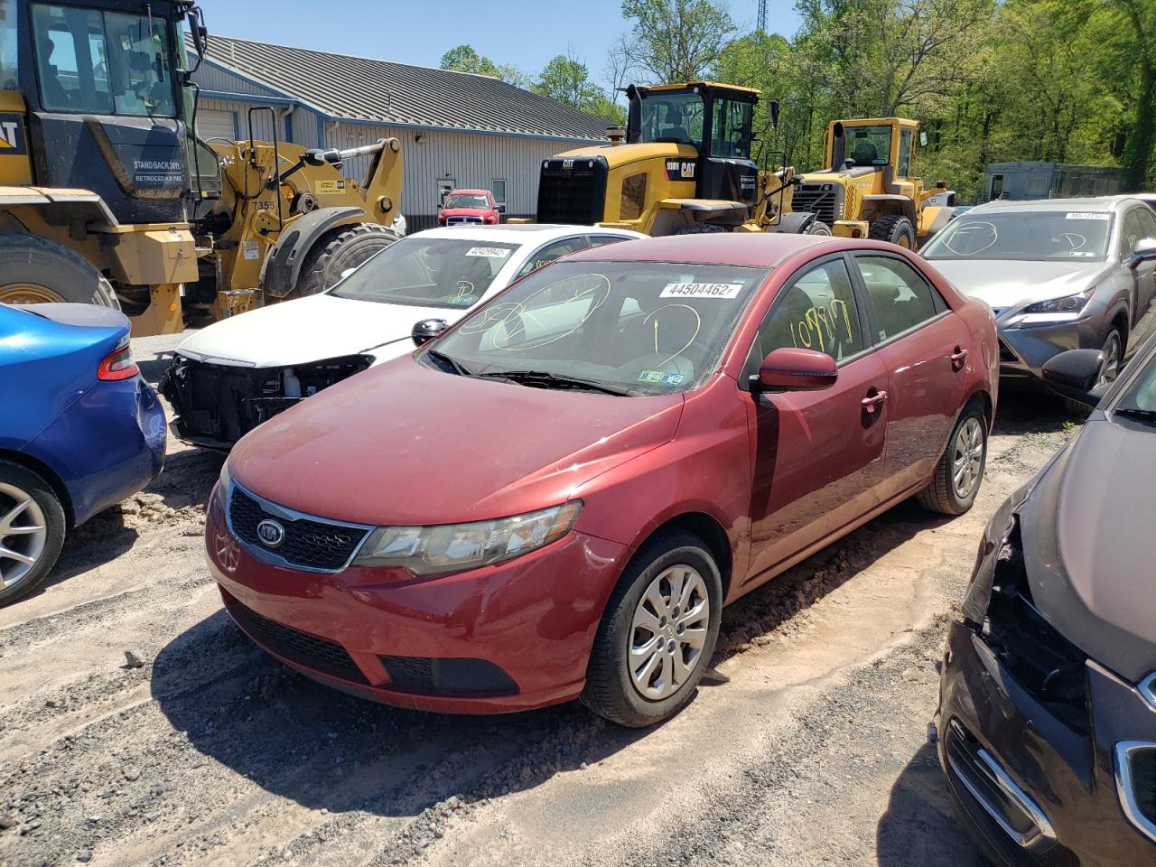 Photo 2 from auction – 2012 KIA FORTE EX with VIN KNAFU4A25C5498965
