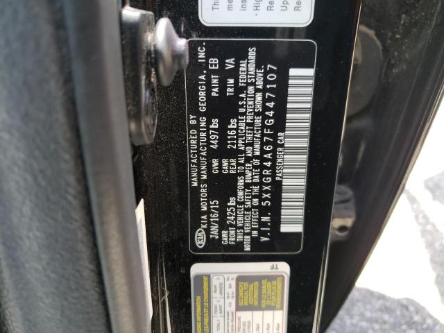 Photo 10 from auction – 2015 KIA OPTIMA SX with VIN 5XXGR4A67FG447107