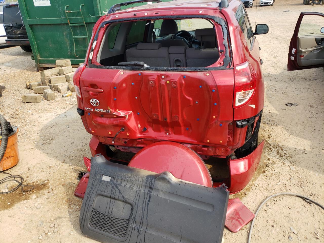 Photo 9 from auction – 2007 TOYOTA RAV4 with VIN JTMZD33V975038098
