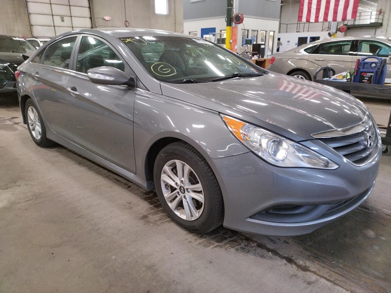 HYUNDAI SONATA GLS 2014 with VIN 5NPEB4ACXEH844038 - Photo from auction