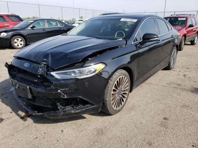 Photo 2 from auction – 2017 FORD FUSION SE with VIN 3FA6P0HD6HR340915
