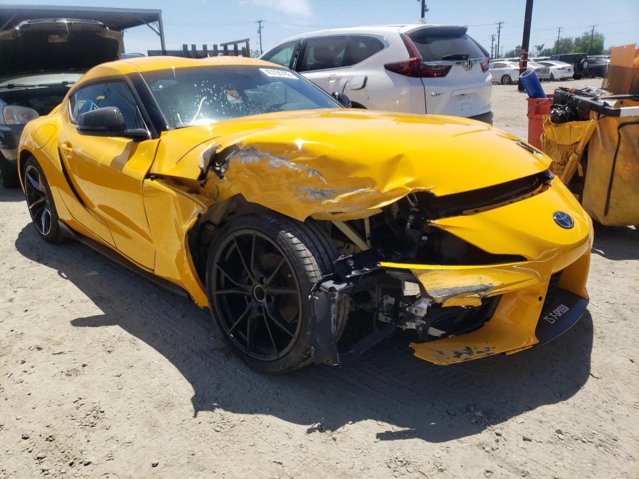TOYOTA SUPRA BASE 2021 with VIN WZ1DB0C01MW041670 - Photo from auction