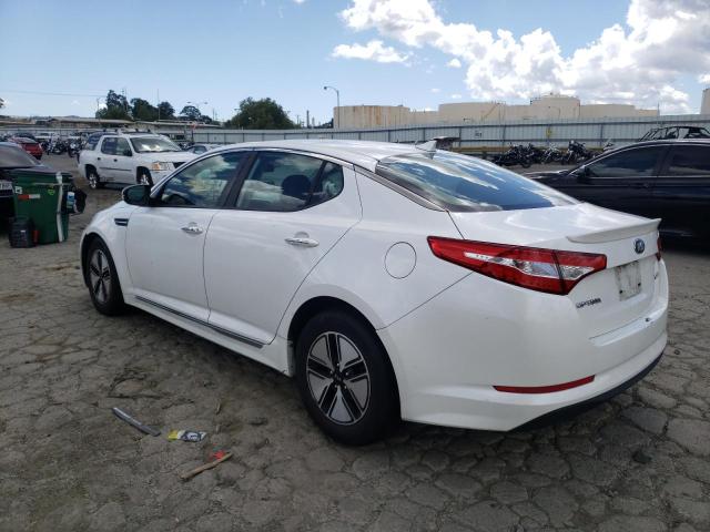 Photo 3 from auction – 2012 KIA OPTIMA HYB with VIN KNAGM4AD5C5028182