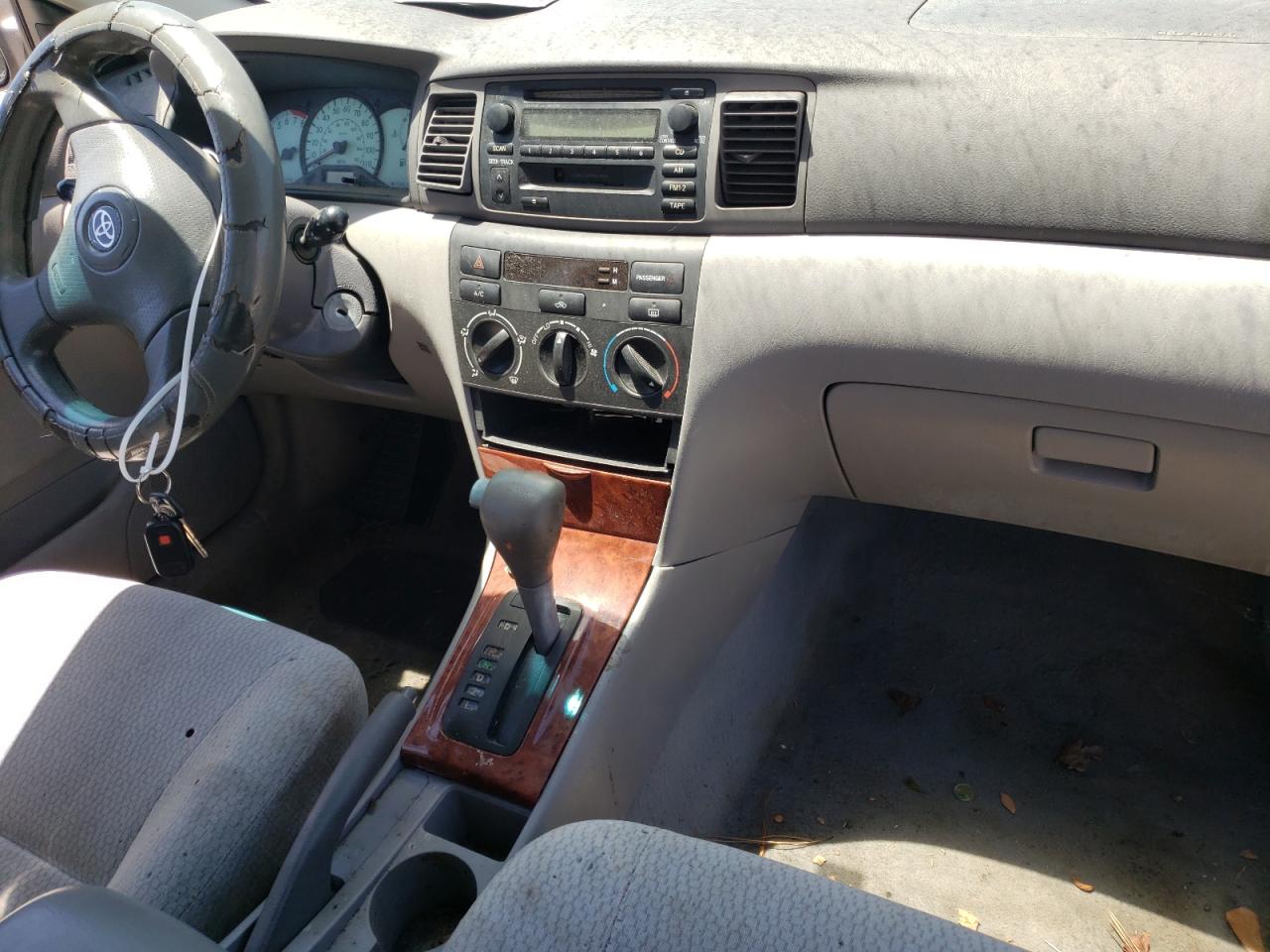 Photo 9 from auction – 2003 TOYOTA COROLLA CE with VIN 1NXBR32E73Z183446
