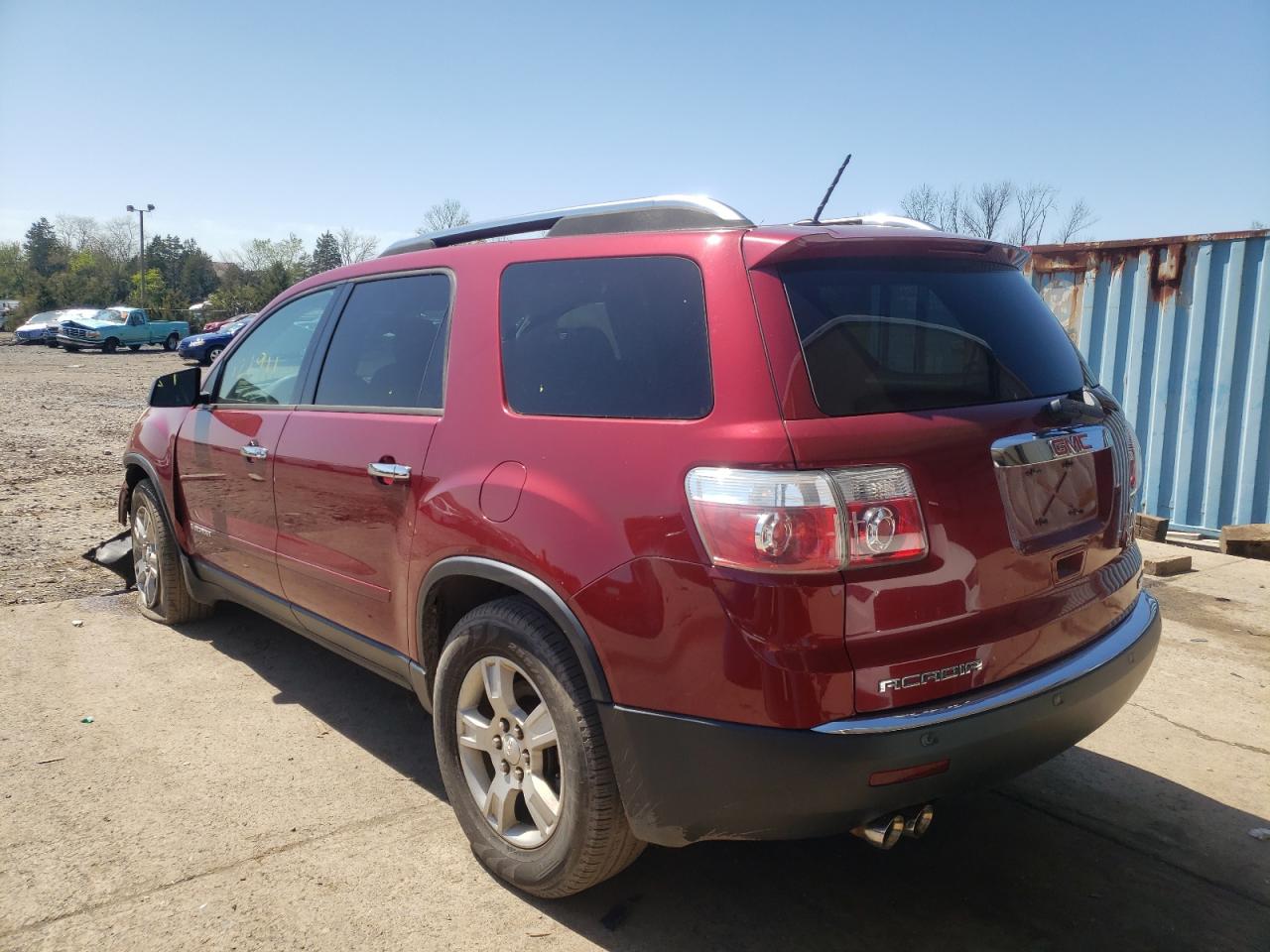 Photo 3 from auction – 2008 GMC ACADIA SLE with VIN 1GKEV13718J302056