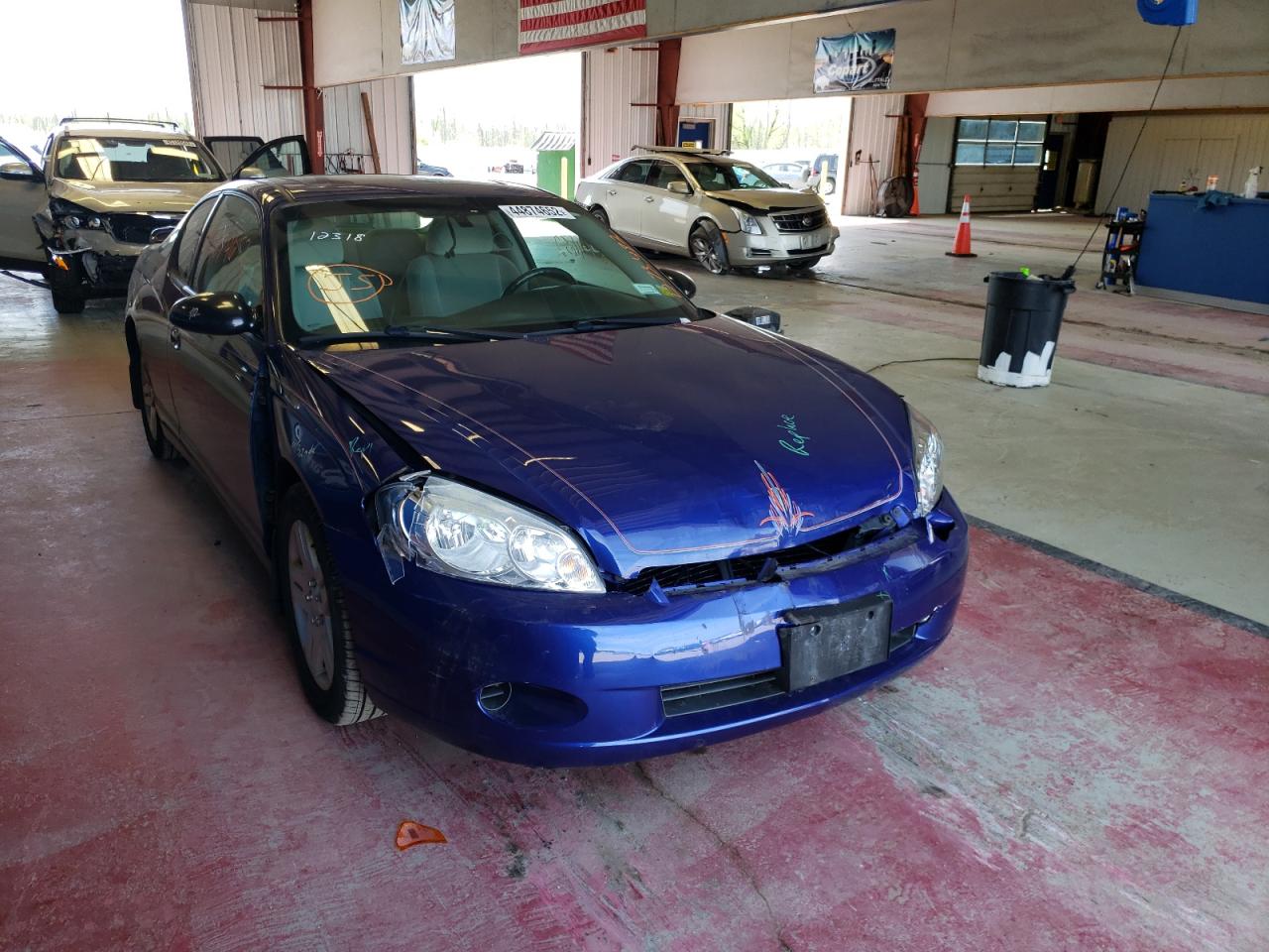 CHEVROLET MONTE CARL 2007 with VIN 2G1WK15K779319909 - Photo from auction