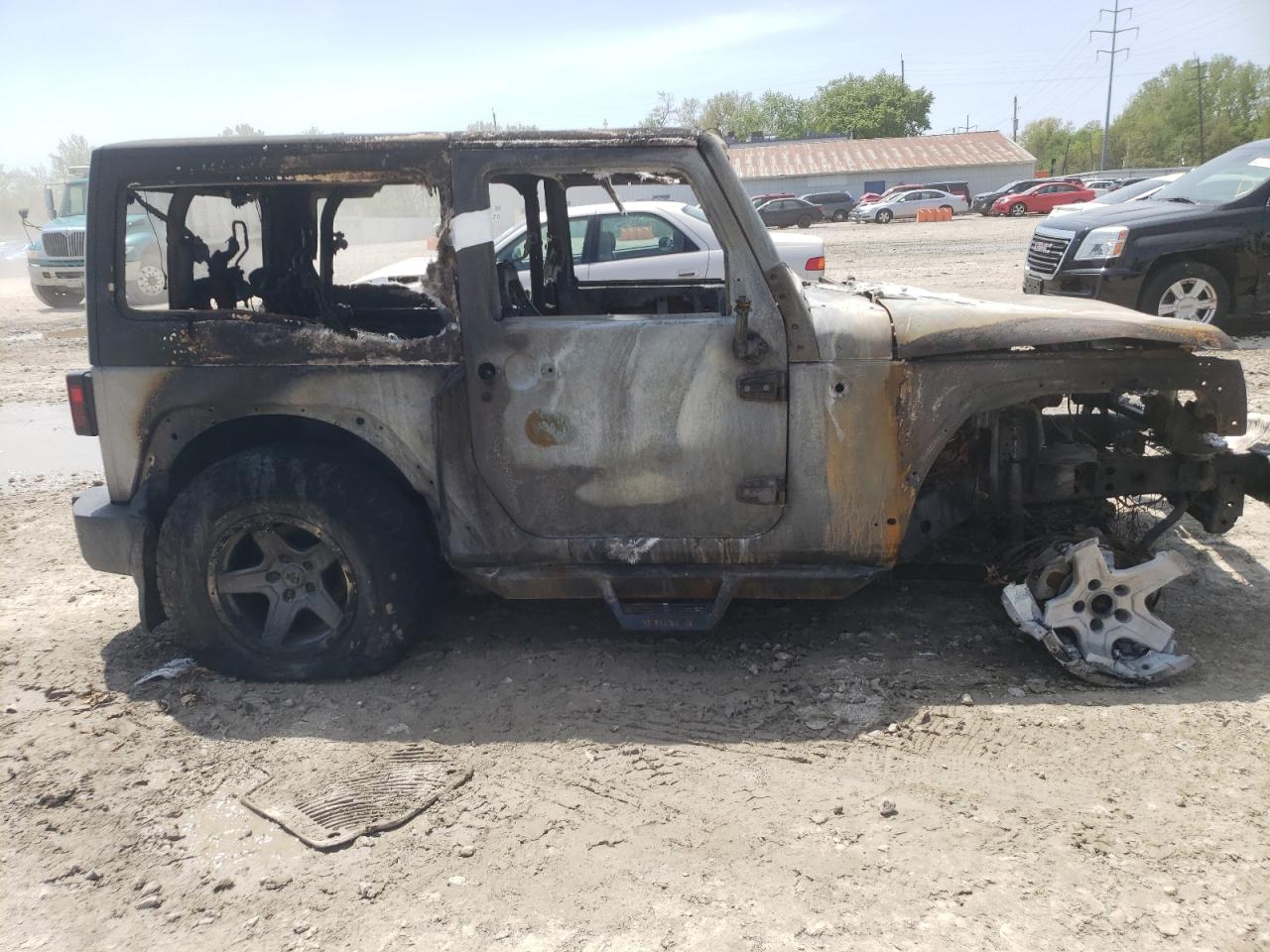Photo 10 from auction – 2014 JEEP WRANGLER S with VIN 1C4AJWAG4EL159643