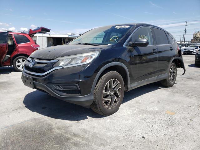 Photo 2 from auction – 2016 HONDA CR-V SE with VIN 2HKRM3H46GH528045