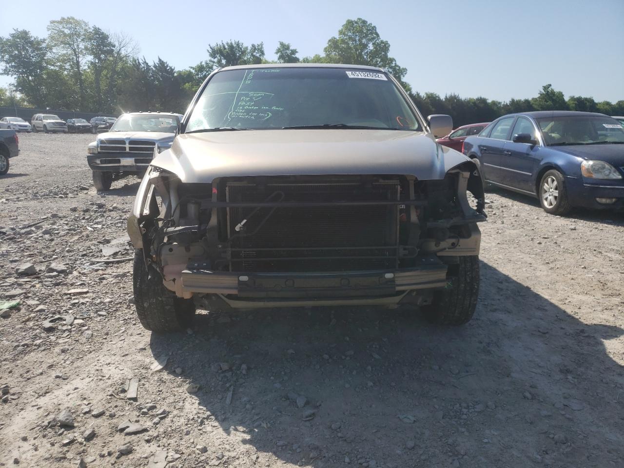 Photo 9 from auction – 2003 HONDA PILOT EXL with VIN 2HKYF18643H523917