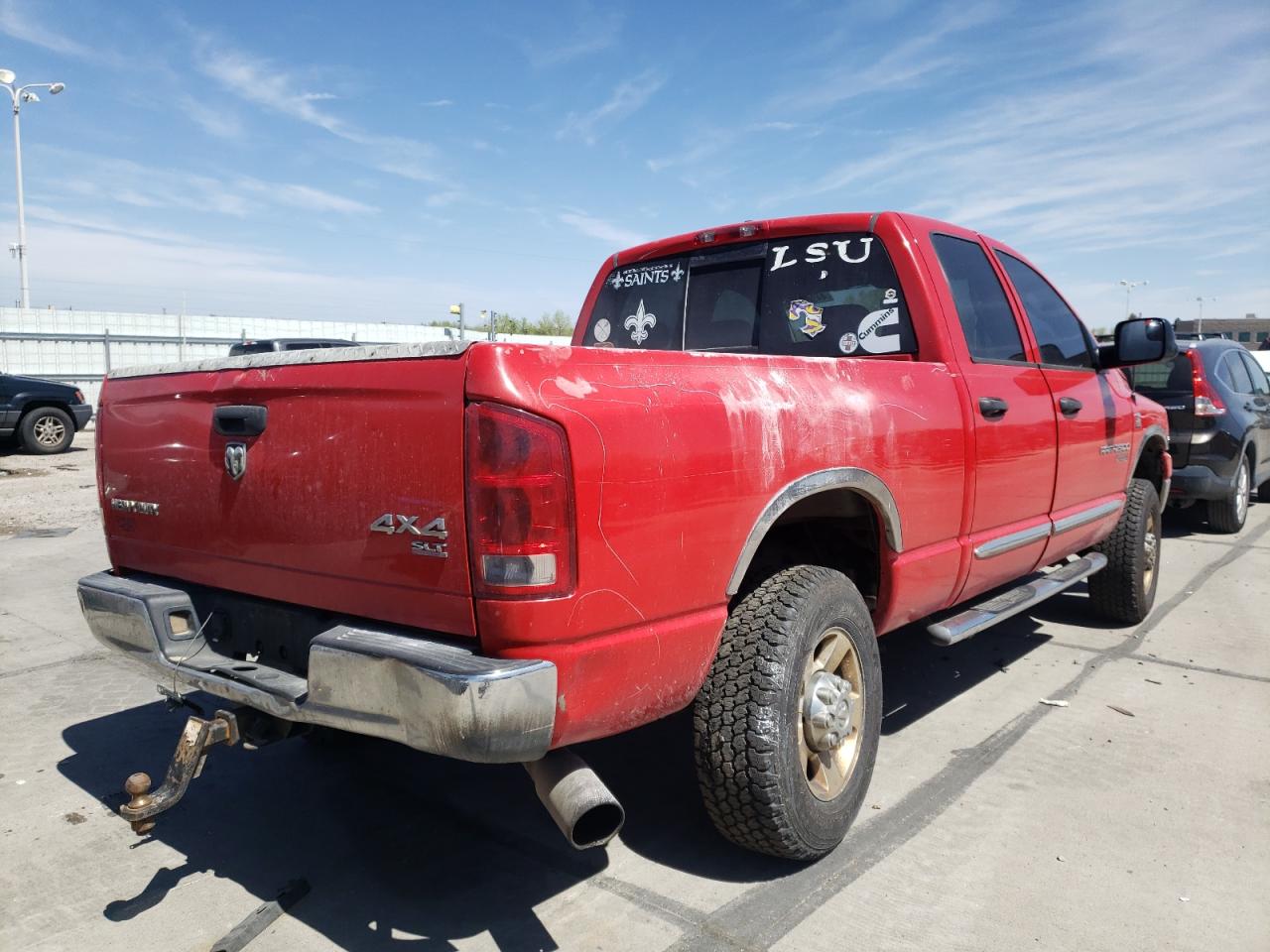 Photo 4 from auction – 2006 DODGE RAM 2500 S with VIN 1D7KS28C16J214890