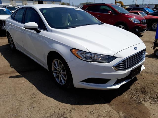 FORD FUSION SE 2017 with VIN 3FA6P0HD2HR167345 - Photo from auction